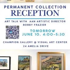 Join Us Tomorrow Night! 

Artistic Director Bobby Frazier will take us on a journey through the Artists Association of Nantucket Permanent Collection and its history with the annual Plein Air Festival.