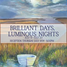 Join us this evening for reception celebrating the newest exhibition, Brilliant Days, Luminous Nights.

Cecelia Joyce & Seward Johnson Gallery
8 Federal Street