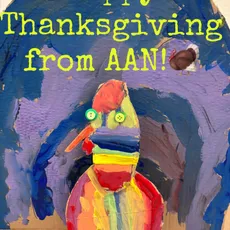 A Happy Thanksgiving to All from AAN!
We are thankful for our Nantucket community, our students young and old, our talented teachers and a great new gallery at 8 Federal Street! 🦃
Thanks to the 4 year old that created this in Exploring Art ! 
#nantucket
#nantucketart