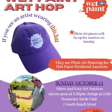 Let Wet Paint Weekend Begin,
Hop around town Today from 10am-12pm to see our iconic Plein Air painters in action!

Head over to the Gallery at 11:00am and see a demonstration by Wet Paint Honoree Illya Kagan! 

Pieces made today will be up for Auction on Sunday at 5:00pm