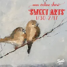AAN’s first show of 2026, ‘Sweet Arts’💕is exclusively ONLINE now through 2/17 at www.nantucketarts.org.
Find 50+ new small works by island artists for yourself, your home, or your Valentine 🩷. 
#nantucket 
#nantucketart 
(‘Love Birds’ by Susan Coyne )