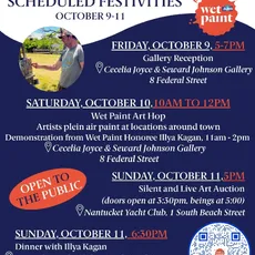 Wet Paint Weekend~honoring Illya Kagan, is ONE Week Away! 🎨
Join us Friday October 9th- Sunday October 11th for a weekend packed full of artistic events.