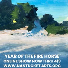 ‘Year of the Horse’ ONLINE show is live at www.nantucketarts.org with new works being added through the show through April 9th.
(‘Hulbert Ave. Path’ by Virginia Chase)
#nantucket
#nantucketart