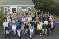 2005 Gathering at 1 Gardner Perry Lane of mostly Artist Members - photograph by Jack Weinhold