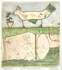 Lizzie McGhee’s Chicken Cow - fine art print
