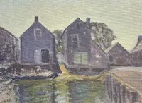 Untitled (North Wharf Buildings and Bulkhead)