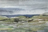 Sea View - watercolor