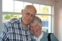 John Lochtefeld and Barbara Kauffmann-Locke - photo by Robert Frazier