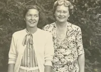Lois Wing Burrell and daughter