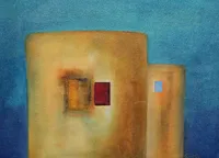 Farmer's Humble Abode - watercolor (opaque)