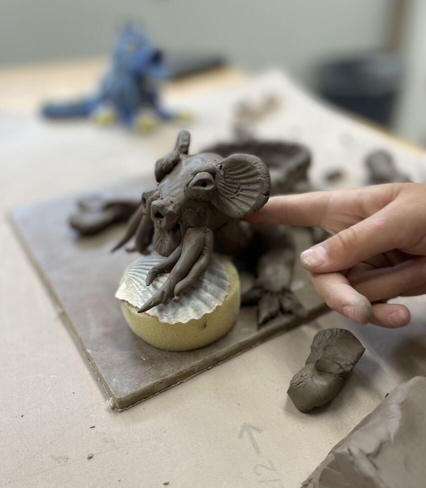 Clay Sculpture, Ages 10–14