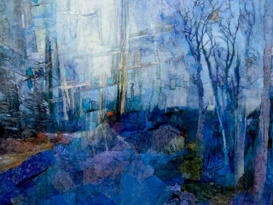 Collage and Mixed Media Painting I, 18+