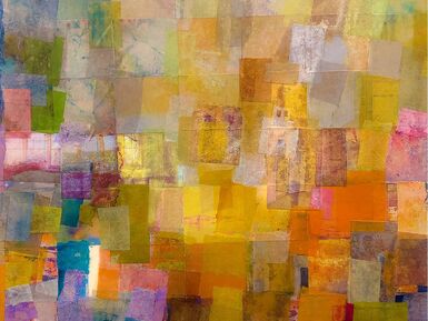 Collage and Mixed Media Painting II, 18+