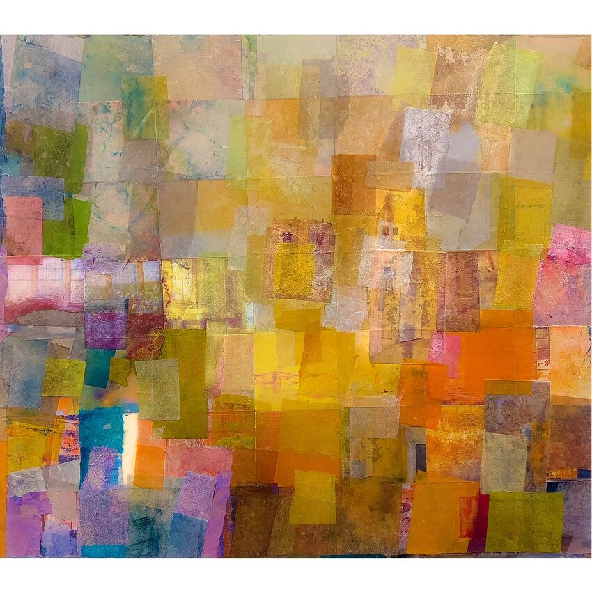 Collage and Mixed Media Painting II, 18+