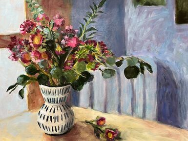 Fabulous Florals: Still Life Painting with Acrylics, 60+