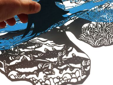 FREE EAIR Workshop: Explorations in Hand-cut Paper & Cyanotype, 18+