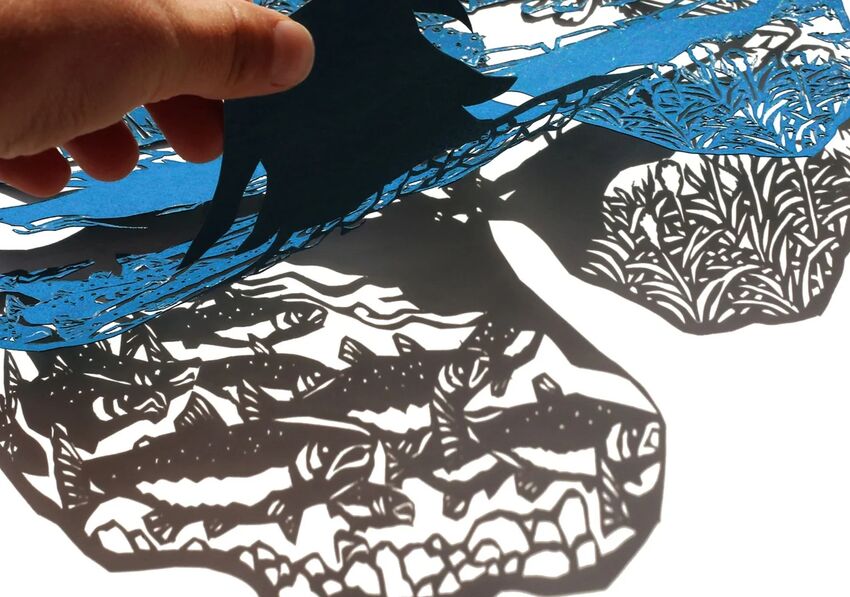 FREE EAIR Workshop: Explorations in Hand-cut Paper & Cyanotype, 18+