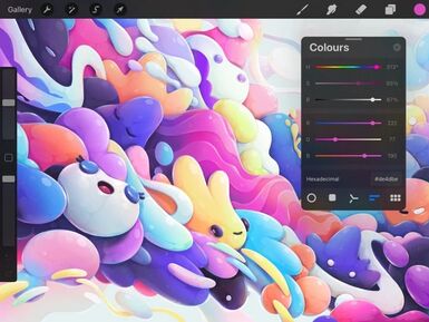 Let's Create with iPad Procreate, Ages 10-14