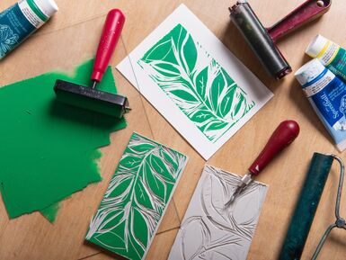 Linoleum Block and Monoprinting, 18+