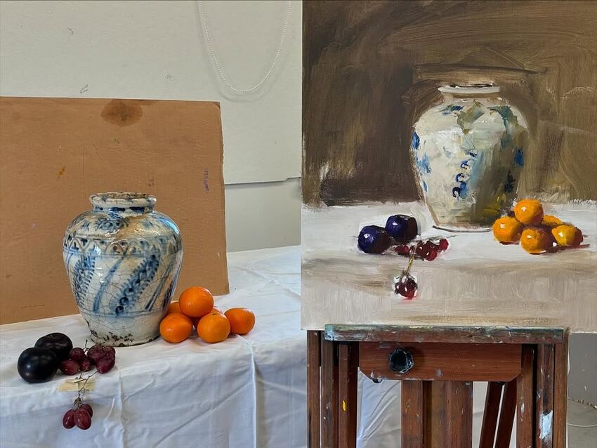 Mastering Still Life & Landscape in Oils, 18+