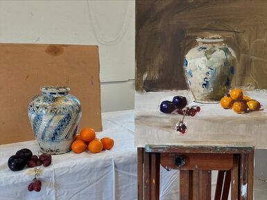 Mastering Still Life & Landscape in Oils, 18+