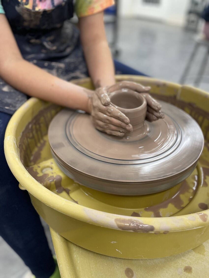 Monday Wheelthrowing, Ages 10–14