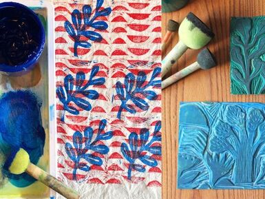 Printmaking: Block Printing, 18+