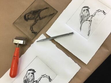 Printmaking: Drypoint Etching, 18+