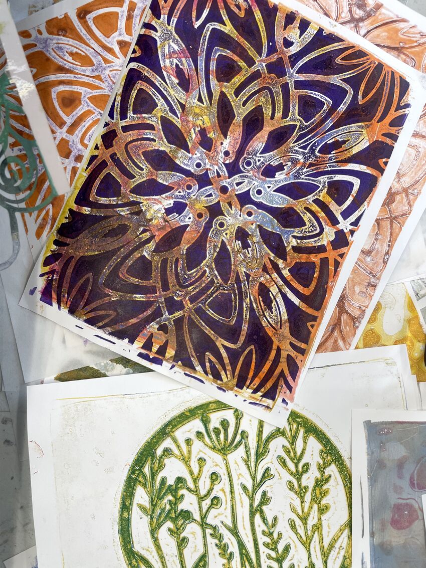 Printmaking: Explorations in Mono Printing, 18+