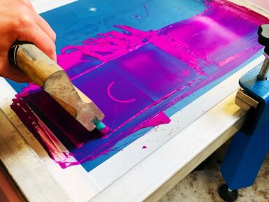 Printmaking: Screenprinting, 18+