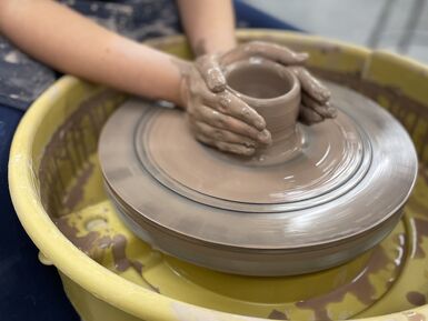 Wednesday Wheelthrowing, Ages 10-14