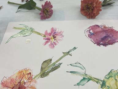 Watercolor: Wabi Sabi Florals, 18+