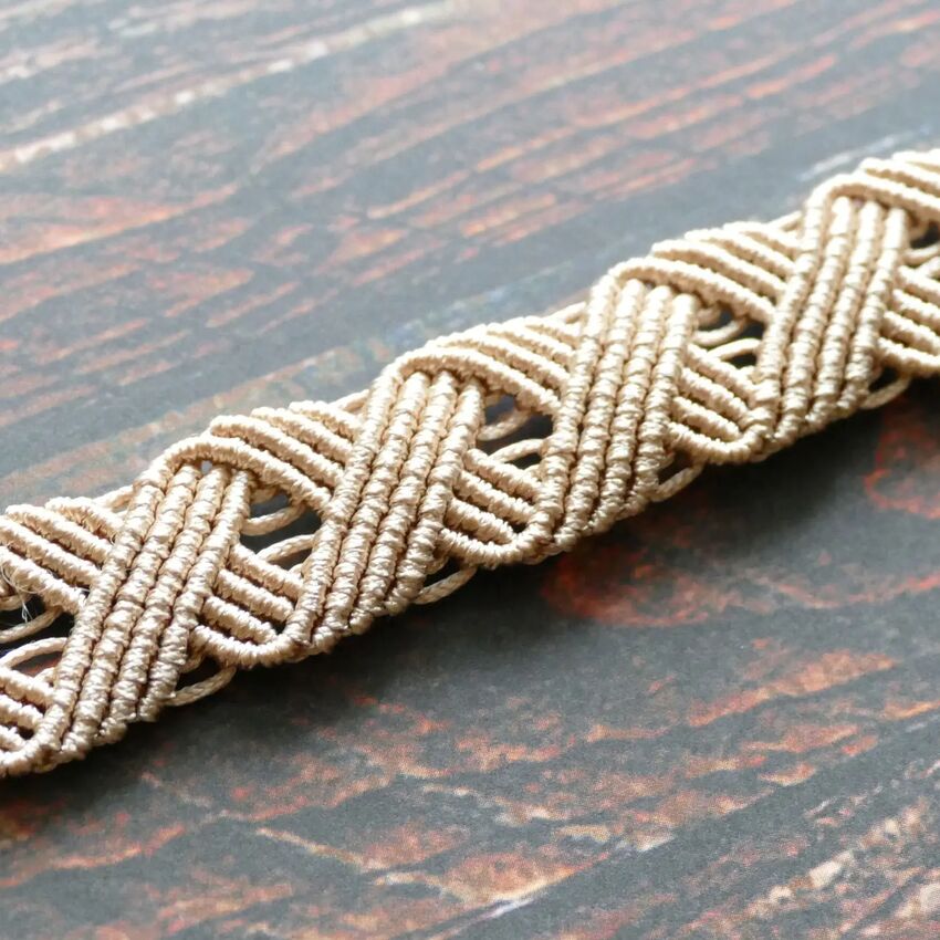 Weave a Macrame Eternal Wave Bracelet, 18+