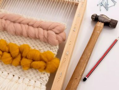 One Day Weave Along: An Introductory Weaving Workshop, 18+