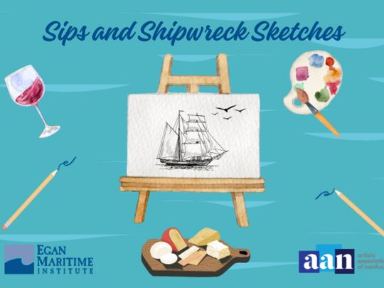 Sips and Shipwreck Sketches