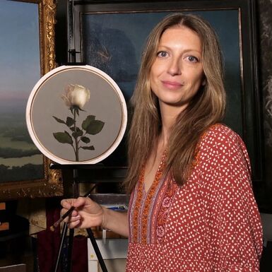 Realistic Flower Painting from a Photo, 18+